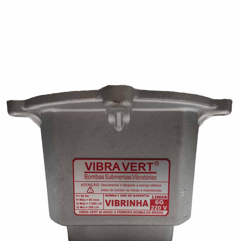 Caneca/Motor P/ Bomba Submersa Vibratória Tipo Sapo Rymer 2500 60Hz 220V