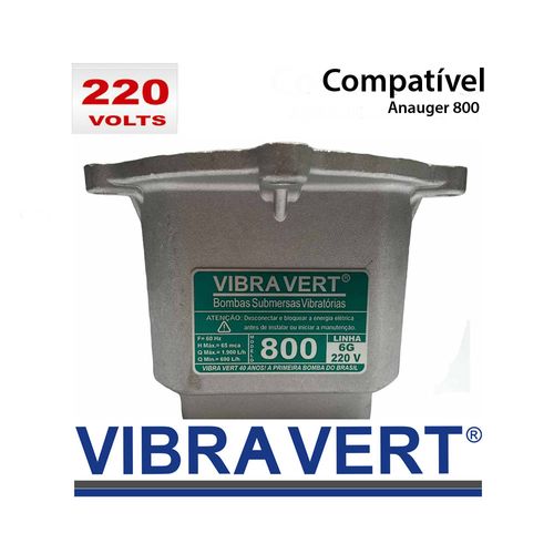Caneca ou Motor que serve Bomba Submersa Vibratoria Modelo Vibra Vert 800 220V