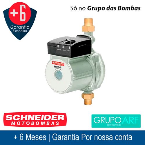 Pressurizador de Agua Schneider Mini BPR 9 1/6Cv 127v