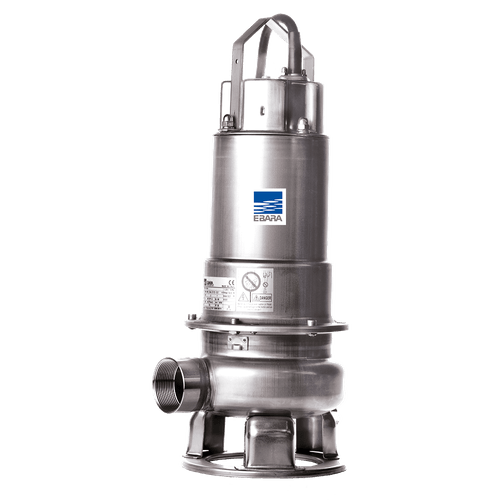 Bomba Submersivel Ebara DW 1506 1,5Cv Rotor de 92mm Trifasico IP68 380V