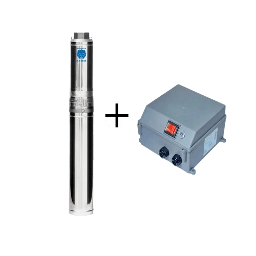 Bomba Submersa Leão 4" Polegadas 4R3RIA-13 3/4Cv 250v Monofasico B25 Com Painel